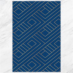Plaid Background Blue Canvas 20  X 30  by Askadina