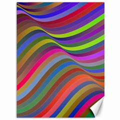 Psychedelic Surreal Background Canvas 36  X 48  by Askadina