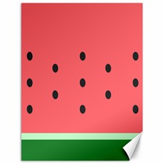 Watermelon Melon Fruit Healthy Food Meal Breakfast Lunch Juice Lemonade Summer Canvas 12  X 16  by Maspions