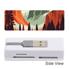 Mountain Travel Canyon Nature Tree Wood Memory Card Reader (stick) by Maspions