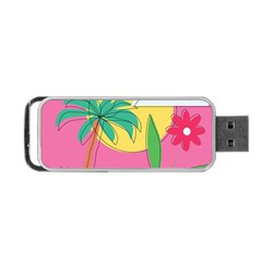 Ocean Watermelon Vibes Summer Surfing Sea Fruits Organic Fresh Beach Nature Portable Usb Flash (two Sides) by Maspions