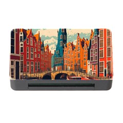 London England Bridge Europe Buildings Architecture Vintage Retro Town City Memory Card Reader With Cf by Maspions