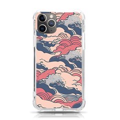 Waves Ocean Sea Water Pattern Rough Seas Digital Art Nature Nautical Iphone 11 Pro 5 8 Inch Tpu Uv Print Case by Bedest