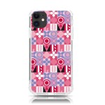 Scandinavian Abstract Pattern iPhone 11 TPU UV Print Case Front
