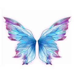 Butterfly-drawing-art-fairytale  Premium Plush Fleece Blanket (medium) by saad11