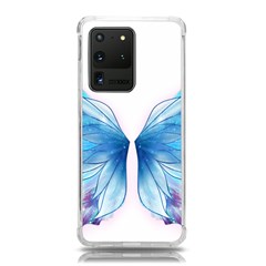 Butterfly-drawing-art-fairytale  Samsung Galaxy S20 Ultra 6 9 Inch Tpu Uv Case by saad11