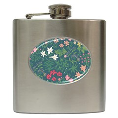 Spring Design  Hip Flask (6 Oz) by AlexandrouPrints