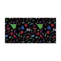 New Year Christmas Background Yoga Headband by Maspions