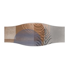 Boho Background Leaves Botanical Retro Vintage Art Stretchable Headband by Maspions