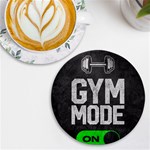 Gym mode UV Print Round Tile Coaster Front