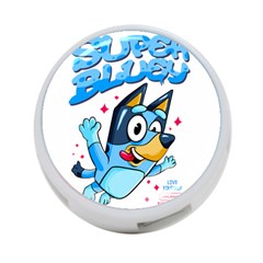 Super Bluey 4-port Usb Hub (two Sides) by avitendut