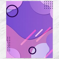 Colorful Labstract Wallpaper Theme Canvas 11  X 14  by Apen