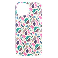 Multi Colour Pattern Iphone 15 Plus Black Uv Print Pc Hardshell Case by designsbymallika