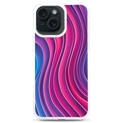 Spiral Swirl Pattern Light Circle Iphone 15 Plus Tpu Uv Print Case by Ndabl3x