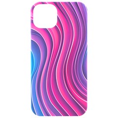 Spiral Swirl Pattern Light Circle Iphone 15 Pro Black Uv Print Pc Hardshell Case by Ndabl3x