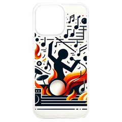 Abstract Drummer Iphone 15 Plus Tpu Uv Print Case by RiverRootz
