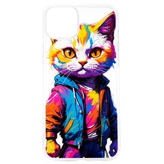Wild Cat Iphone 15 Pro Tpu Uv Print Case