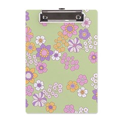 Pattern Background Vintage Floral A5 Acrylic Clipboard by Ndabl3x