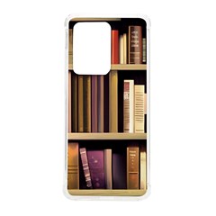 Books Bookshelves Office Fantasy Background Artwork Book Cover Apothecary Book Nook Literature Libra Samsung Galaxy S20 Ultra 6 9 Inch Tpu Uv Case by Posterlux