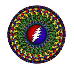 Grateful Dead Bear Pattern Mini Round Pill Box (pack Of 3) by Maspions