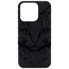 Cat - Artistic Paper Cut Iphone 15 Pro Black Uv Print Pc Hardshell Case by 2607694c