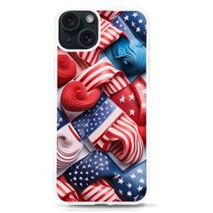 Us Presidential Election Colorful Vibrant Pattern Design  Iphone 15 Tpu Uv Print Case by dflcprintsclothing