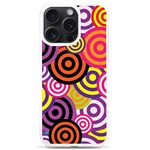 Abstract Circles Background Retro iPhone 15 Pro Max TPU UV Print Case Front
