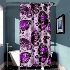 Butterflies Butterfly Insect Nature Shower Curtain 36  X 72  (stall)  by Proyonanggan