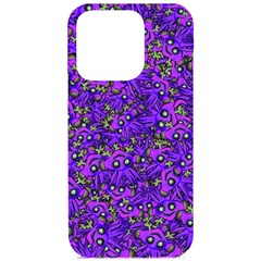 Ugly Funny Monster Bird Illustration Motif Random Pattern Bk Iphone 15 Pro Black Uv Print Pc Hardshell Case by dflcprintsclothing