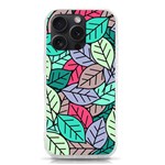 Pattern Leaves Background Nature iPhone 15 Pro TPU UV Print Case Front