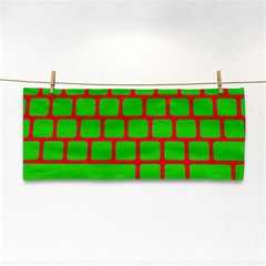 Keyboard Keys Computer Input Pc Hand Towel by Ravend