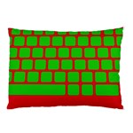 Keyboard Keys Computer Input Pc Pillow Case (Two Sides) Back