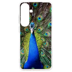 Peacock Bird Feathers Pheasant Nature Animal Texture Pattern Samsung Galaxy S24 Ultra 6 9 Inch Tpu Uv Case by Bedest