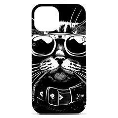 Schwarz Katze Punk Iphone 15 Plus Black Uv Print Pc Hardshell Case by 2607694c