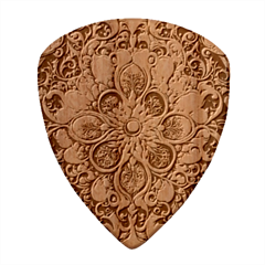 Christmas Greetings Wood Guitar Pick (set Of 10) by 2607694c