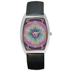 Orange3 Pattern 4 Barrel Style Metal Watch by 2607694c