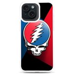 Grateful Dead Big Skull iPhone 15 Plus TPU UV Print Case Front