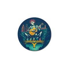 Grateful Dead Singing Skeleton Golf Ball Marker (10 Pack) by Bedest
