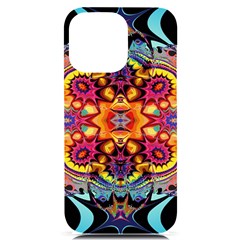 Florales Muster Iphone 14 Pro Max Black Uv Print Case by 2607694c