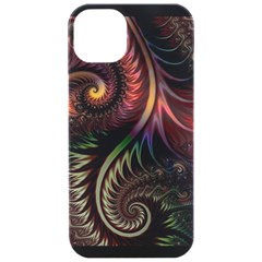 Fractal Iphone 15 Pro Black Uv Print Pc Hardshell Case by 2607694c