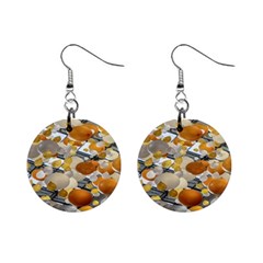 Ballon Classroom Mini Button Earrings by Azkajaya