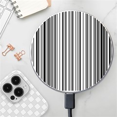 Barcode Pattern Wireless Fast Charger(white) by Ket1n9
