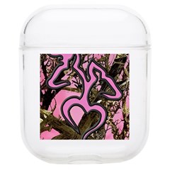 Pink Browning Deer Glitter Camo Camouflage Soft Tpu Airpods 1/2 Case by Loisa77