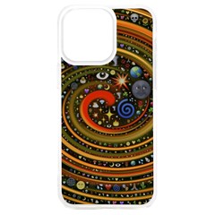 Swirl Vortex Emoji Cyclone Motion Art Iphone 15 Plus Tpu Uv Print Case by Paksenen