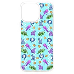 Sea Ocean Sealife Turtle Jellyfish Iphone 15 Plus Tpu Uv Print Case by Loisa77