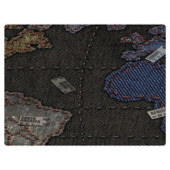 World Map Premium Plush Fleece Blanket (extra Small) by Ket1n9