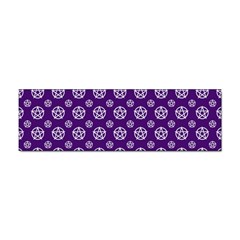 White Pentacle And Purple Pattern Sticker Bumper (100 Pack) by cheekywitch