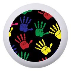 Handprints Hand Print Colourful Dento Box With Mirror by Apen