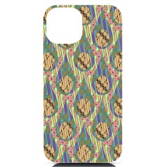 Tribal Background Boho Batik Iphone 14 Black Uv Print Case by anzea