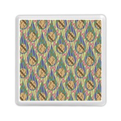 Tribal Background Boho Batik Memory Card Reader (square) by anzea